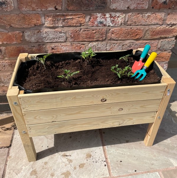 kids raised bed planter