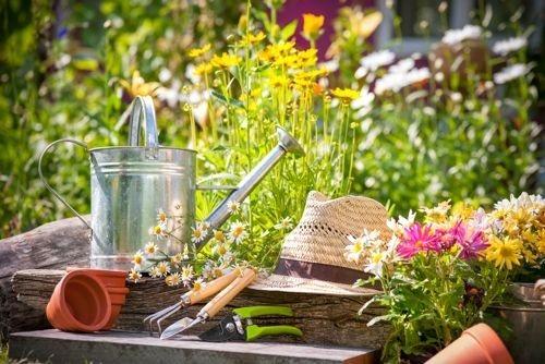 large garden supplies spring sale