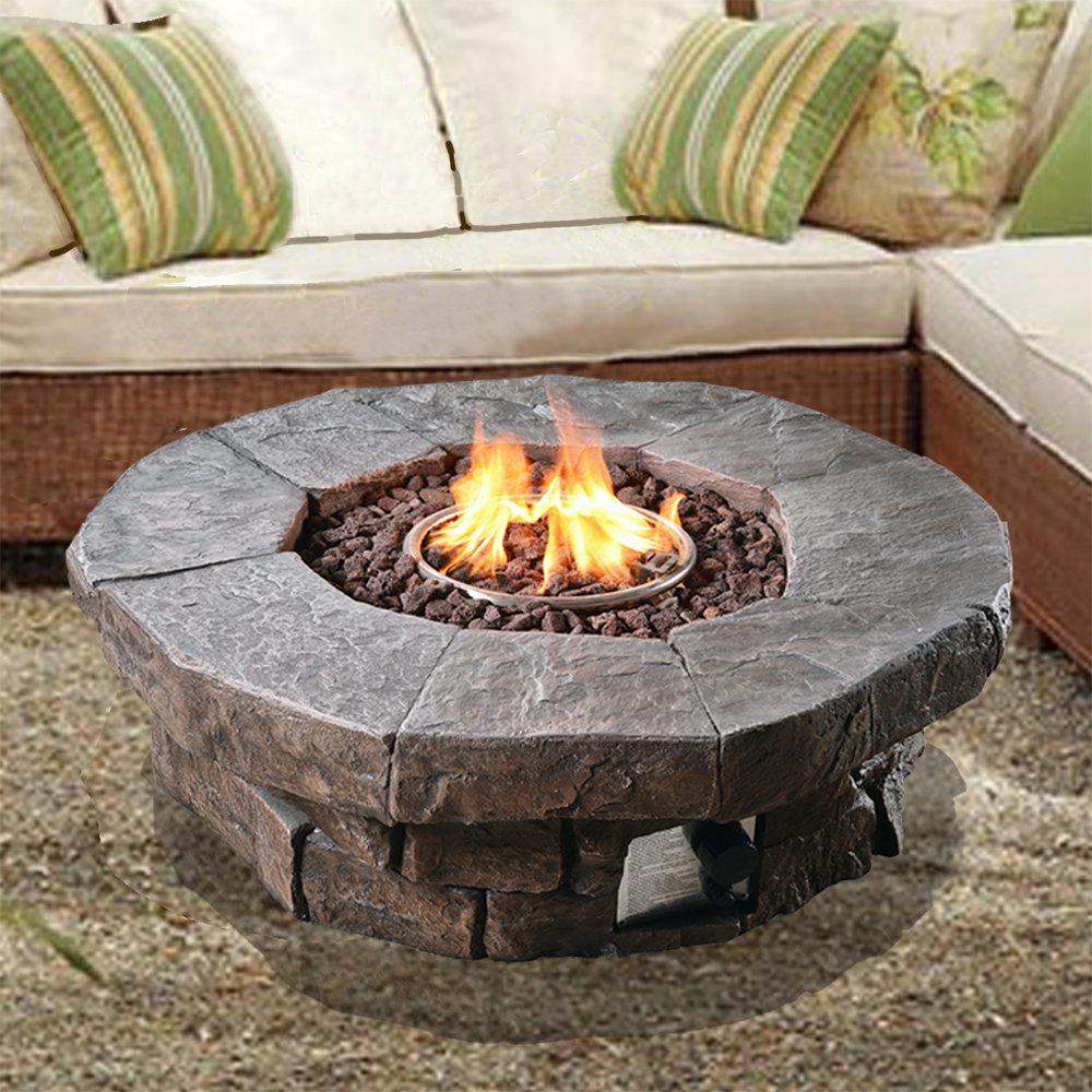 Gas Fire Pit Patio Pits firepits