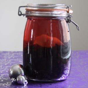 sloe gin jar